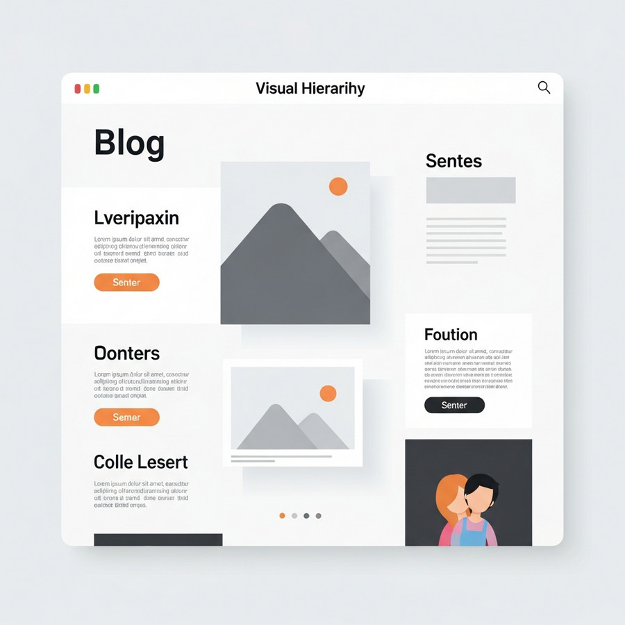 จัดระเบียบด้วย Visual Hierarchy: ให้ผู้ใช้มองเห็นสิ่งที่สำคัญก่อน